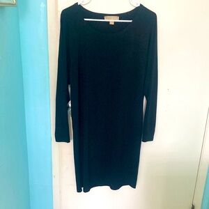 Michael Kors black long sleeve dress